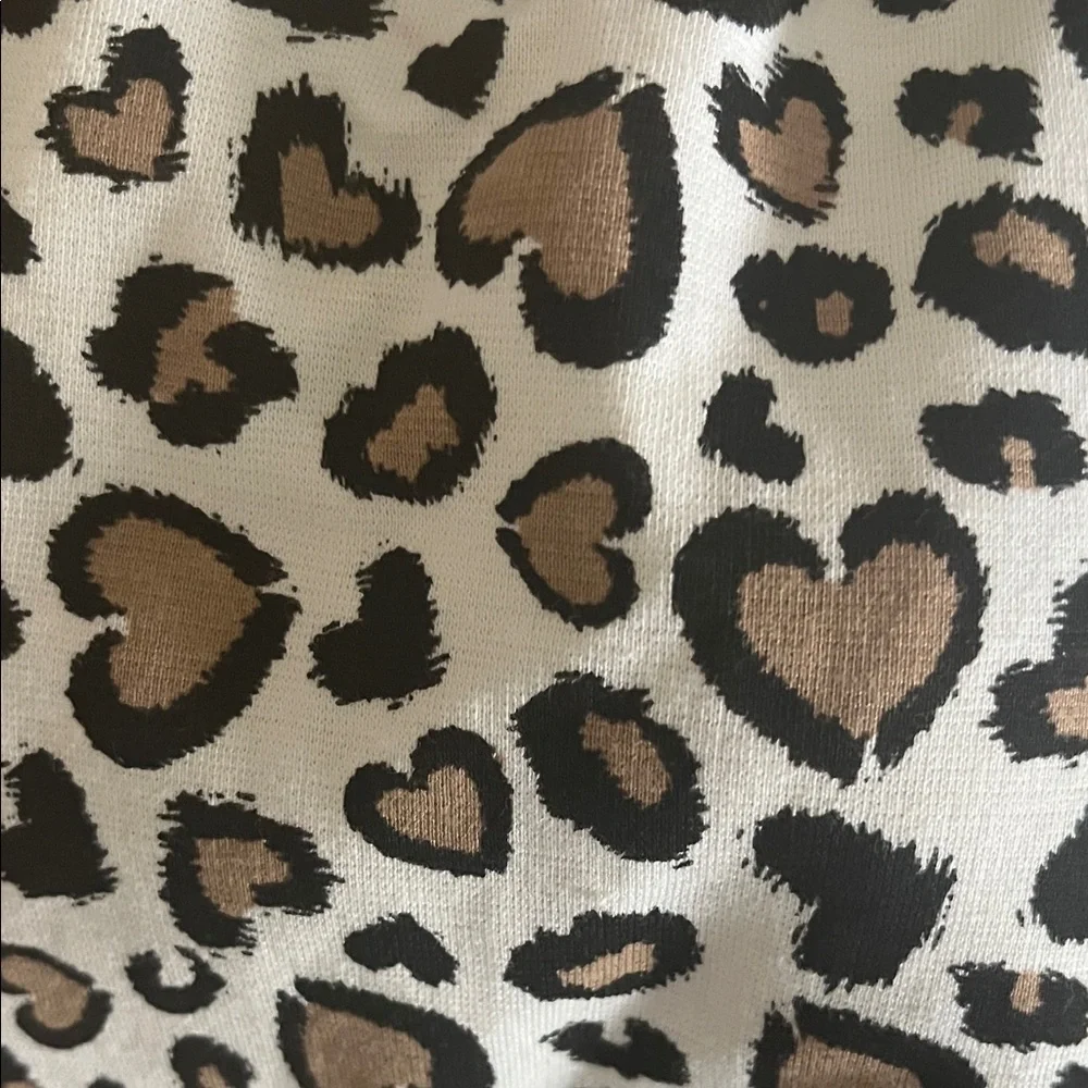 Savannah 3 pc Leopard Print Baby Outfit Set, Sz 12 months NWT